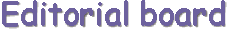 Editorial board