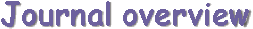 Journal Overview